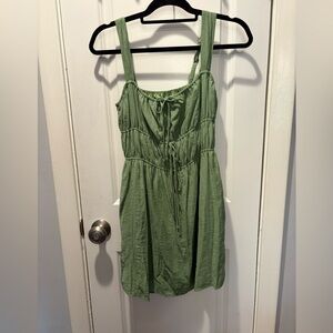 Woman’s Abercrombie & Fitch Light Green Mini Dress Size XS Fairy Feminine